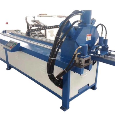 Full automatic high speed hydraulic flange punching